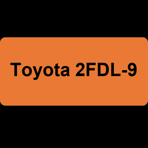 Toyota 2FDL-9